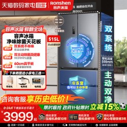 容声 方糖系列 BCD-515P60FZMAD 风冷法式多门冰箱