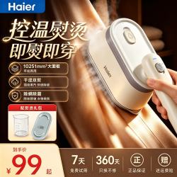 海尔 挂烫机熨斗家用手持熨烫机便携小型电熨斗微增压大蒸汽
