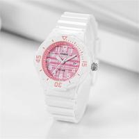 CASIO 儿童款手表时尚夜光防水运动款LRW-200H