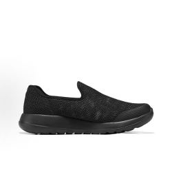 斯凯奇 [Skechers] GO WALK MAX 黑武士舒适百搭一脚蹬216700-BBK