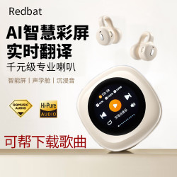 redbat SANAG/塞那 通话降噪 无线蓝牙耳机  有线充电 Type-C 黑