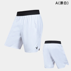 VICTOR 新2026victor胜利羽毛球服男款球星大赛款针织运动短裤透气R60200