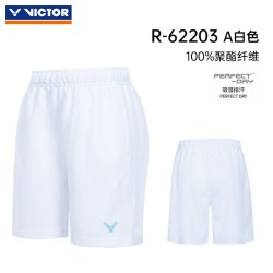 VICTOR 新VICTOR胜利威克多羽毛球服青少年易干吸汗儿童运动短裤R-62203