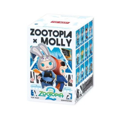 泡泡玛特 POPMART泡泡玛特MOLLY × 疯狂动物城联名系列手办盲盒
