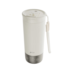 集觅 316L烧水杯电热水杯400ml 小型便携式 0.4L
