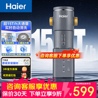 海尔 前置过滤器超15T大通量家用全屋自来水过滤净水器40微米全自动反冲洗