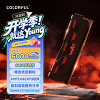 七彩虹 战斧系列 DDR5 6000MHz 台式机内存 马甲条 16GB