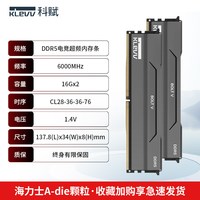 移动端：科赋 DDR5雷霆V 6000 C28 海力士A-die 台式机内存