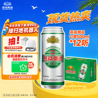 燕京啤酒 精品11度 500ml*12听