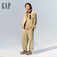 Gap 基础款直筒卡其裤 723811