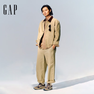 Gap 基础款直筒卡其裤 723811