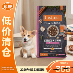 Instinct 原食生鲜系列 鸡肉小型犬全阶段狗粮 4.5kg