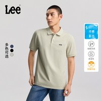 移动端、88VIP:Lee 复古撞色 男士Polo衫