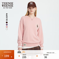 TEENIE WEENIE 圆领套头卫衣 粉色 S