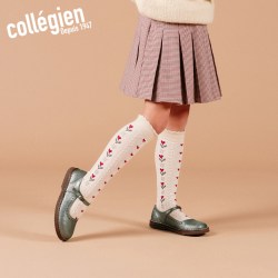COLLEGIEN 儿童袜子女童中筒袜2026秋新品女宝宝膝盖袜婴儿长筒袜