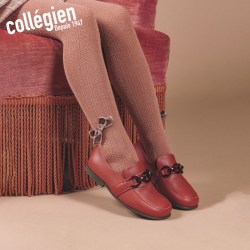 COLLEGIEN 法国Collegien女童连裤袜春秋2026新品美利奴羊毛蝴蝶结打底裤袜