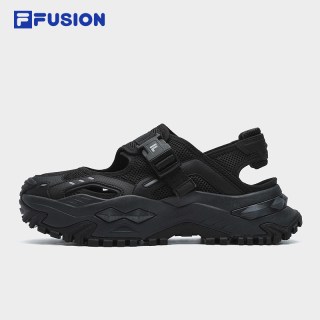 FILA FUSION斐乐潮牌女鞋硬糖凉鞋夏季休闲透气沙滩鞋运动凉鞋女