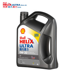 壳牌 Helix Ultra系列 超凡灰喜力 0W-20 SP级 全合成机油 4L 港版