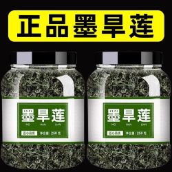 碧康达 墨旱莲正品中药材旱莲草官方新鲜非野生非特级搭女贞子丝子泡水