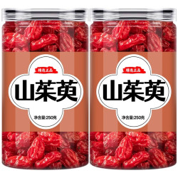 山萸肉泡水喝的功效与作用山芋肉山茱萸中药材泡水喝功效无硫新货