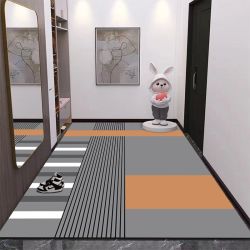 硅藻泥地垫入户门口吸水防滑浴室玄关卫生间耐脏家用厨房门垫定制
