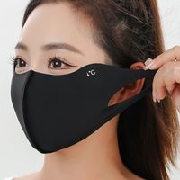 夏季冰丝口罩防晒清凉透气可水洗立体面罩