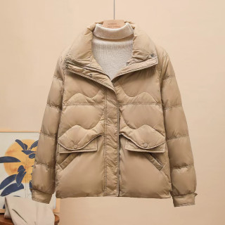 2025秋冬季新款轻薄羽绒服女短款韩版通勤小个子时尚宽松保暖外套