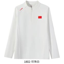 2025春秋冬季半拉链国潮户外运动卫衣情侣款男女款长袖抓绒打底衫