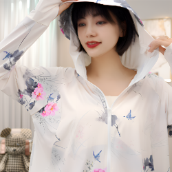 外套防晒衣长袖短款夏季透气防紫外线防晒服0425A2HYH