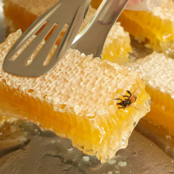 蜂巢蜜 500克】蜂哥蜂场天然成熟食用手工巢蜜可以嚼着吃的蜂巢蜜