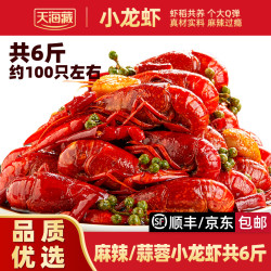 天海藏 麻辣/蒜蓉小龙虾3-5钱左右加热解馋夜宵肉质