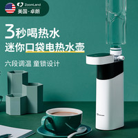Zoomland 电热水壶便携式烧水壶 即热式饮水机 便携式饮水机台式家用速热小型迷你旅行电水壶F-20