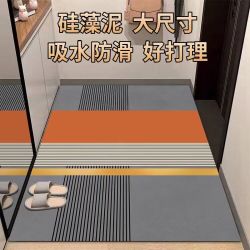 硅藻泥地垫入户卧室浴室防滑卫生间门口地毯厨房免洗门垫吸水脚垫