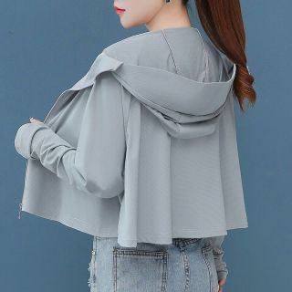 斗篷防晒衣女新款防紫外线透气薄款大码宽松冰丝防晒服披肩外套潮
