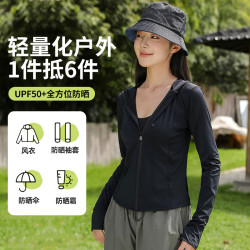 (特价引流)修身防晒衣外套冰感冰丝空调服防紫外线遮阳原纱防晒服