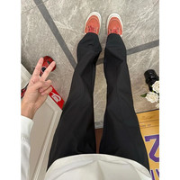 美式冰丝速干裤子男款夏季斜切软壳冲锋休闲裤cleanfit直筒微喇裤
