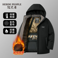 牧荒者 冬季加绒加厚保暖棉服AK156605