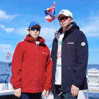 挪威正品北极圈极寒重磅连帽保暖冬季连帽加厚宽松外套抓绒衣788
