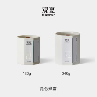 观夏 室内香氛精油香薰 颐和金桂香薰蜡烛 130g