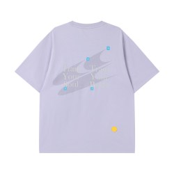 CryingCenter 羽毛球跑步路径标点训练短袖tee中性速干训练服