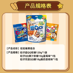 旺旺 旺仔QQ糖 草莓味