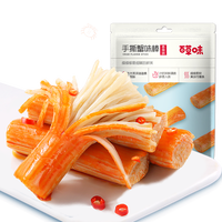百草味 弹弹嫩嫩海鱼肠 420g