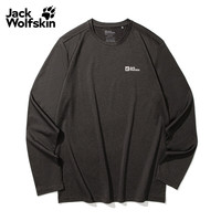 Jack Wolfskin THERMAL长袖速干T恤男秋季新款吸湿快干5029092 泥棕色/D0108 (尺码偏小,建议拍大一码) XL