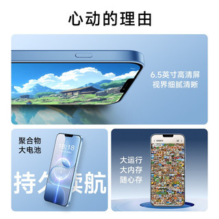 朵恋 6.5英寸大屏 经典黑 8GB+512GB 智能手机
