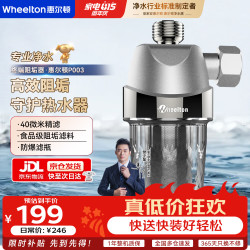WHEELTON 净水器前置过滤器 热水器过滤器 智能马桶阻垢器 洗衣机滤水器 花洒抑制水垢