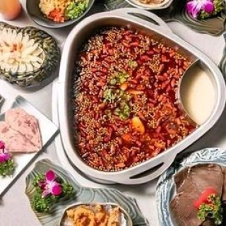移动端：火锅4-5人餐｜秘制麻辣锅底（含美蛙/小料）