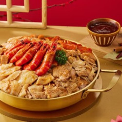 2-3人焖锅套餐（荤素随心搭）