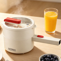 THERMOS 膳魔师 新款1.6L小电炒锅电火锅1.6L宿舍神器