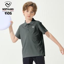 诺诗兰 儿童POLO衫男女童夏季户外运动舒适休闲透气亲子款翻领短袖T
