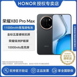 荣耀 X80 Pro Max 11000mAh大电池 AI手机